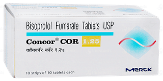 Concor Cor 1.25 Tablet 10