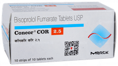 Concor Cor 2.5 Tablet 10 Concor Cor 2.5 Tablet 10