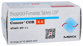 Concor Cor 2.5 Tablet 10