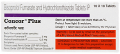 Concor Plus Tablet 10 Concor Plus Tablet 10