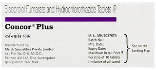 Concor Plus Tablet 10