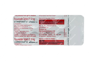 Consivas 10 MG Tablet 10