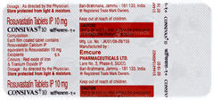 Consivas 10 Tablet 10 Consivas 10 Tablet 10