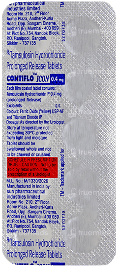Contiflo Icon 0.4Mg Tablet 10