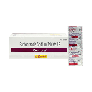 Controsec 40 Mg Tablet 10