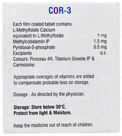 Cor 3 Tablet 15