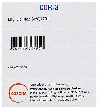 Cor 3 Tablet 15