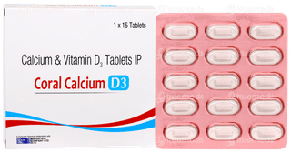 Coral Calcium D3 Tablet 15