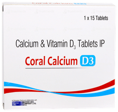 Coral Calcium D3 Tablet 15