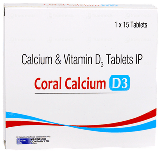 Coral Calcium D3 Tablet 15