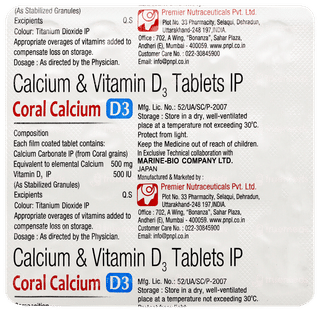 Coral Calcium D3 Tablet 15