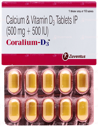 Coralium D3 Tablet 10