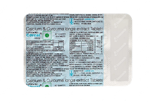 Corcal 500 MG Tablet 10