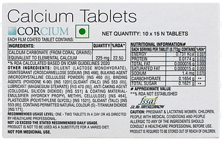 Corcium Tablet 15