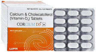 Corcium D3 Tablet 15