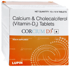 Corcium D3 Tablet 15