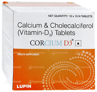 Corcium D3 Tablet 15