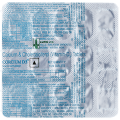 Corcium D3 Tablet 15