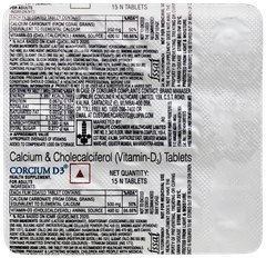 Corcium D3 Tablet 15