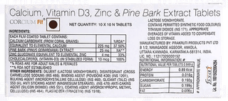 Corcium Fit Tablet 10