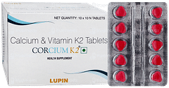 Corcium K2 Tablet 10 Corcium K2 Tablet 10