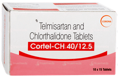 Cortel Ch 40/12.5 Tablet 15 Cortel Ch 40/12.5 Tablet 15