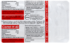 Cortel H 40 Tablet 15 Cortel H 40 Tablet 15