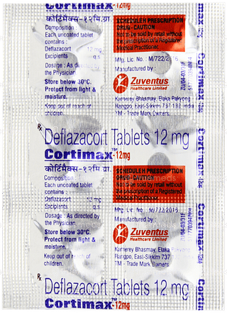 Cortimax 12mg Tablet 6