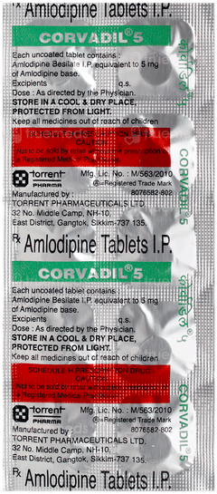 Corvadil 5 Tablet 10 Corvadil 5 Tablet 10