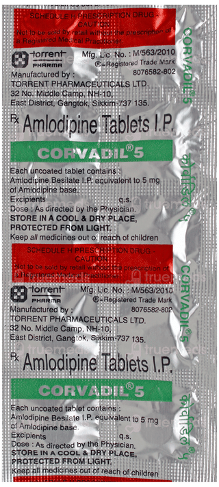 Corvadil 5 Tablet 10