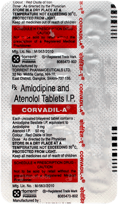 Corvadil A Tablet 15