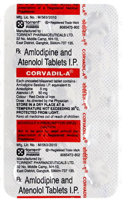 Corvadil A Tablet 15