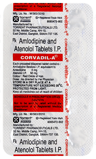 Corvadil A Tablet 15