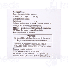 Cosbeta Itz 100 MG Tablet 7