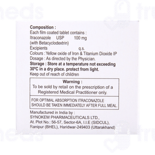 Cosbeta Itz 100 MG Tablet 7