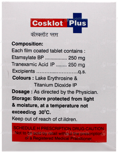 Cosklot Plus Tablet 10 Cosklot Plus Tablet 10