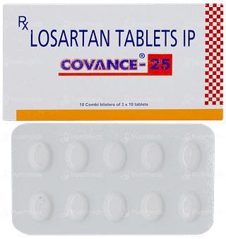 Covance 25 Tablet 10