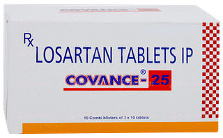 Covance 25 Tablet 10