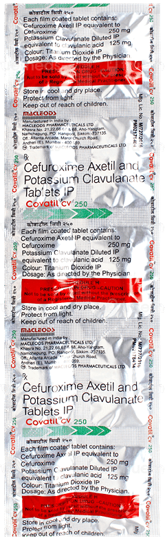 Covatil Cv 250 Tablet 10 Covatil Cv 250 Tablet 10