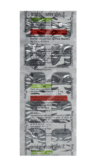 Coversyl 2mg Tablet 10