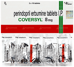 Coversyl 8mg Tablet 10