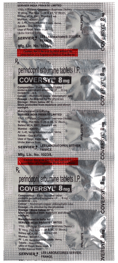 Coversyl 8Mg Tablet 10