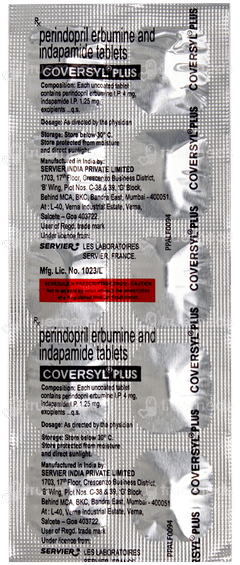 Coversyl Plus Tablet 10