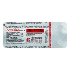 Coxser D 50/10 Mg Tablet 10