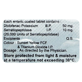 Coxser D 50/10 Mg Tablet 10