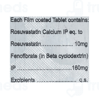 Creolip F 10/160 MG Tablet 10