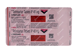 Cresar 40 MG Tablet 15