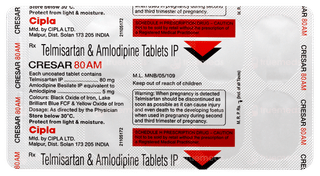 Cresar 80 Am Tablet 10