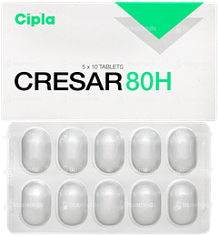 Cresar 80 H Tablet 10