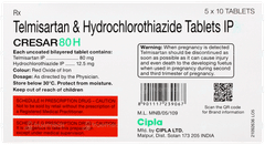 Cresar 80 H Tablet 10 Cresar 80 H Tablet 10